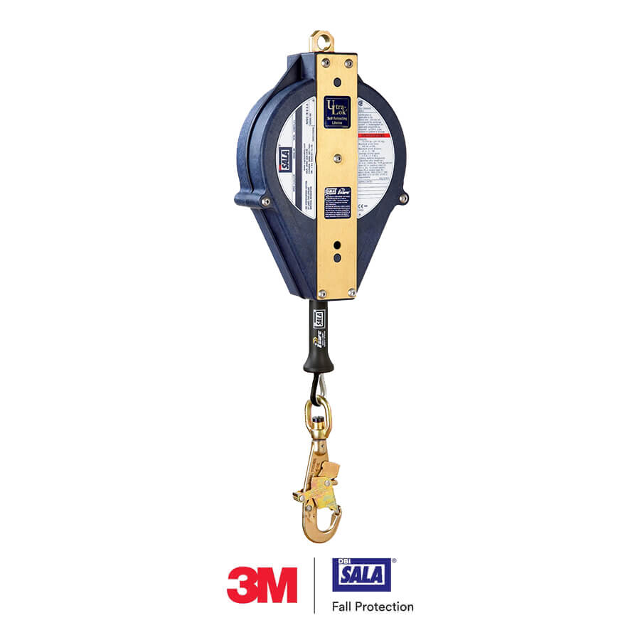 3M™ DBI-SALA® Ultra-Lok Self Retracting Lifelines – Galvanized with Swivel Hook