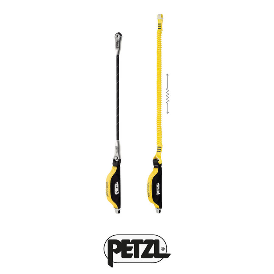 Petzl ABSORBICA®-I Single Lanyard with Integrated Energy Absorber