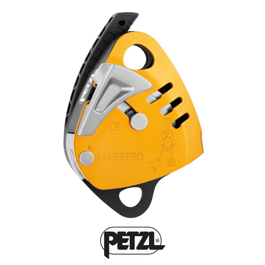 Petzl MAESTRO® S Descender with Integrated Progress-Capture Pulley