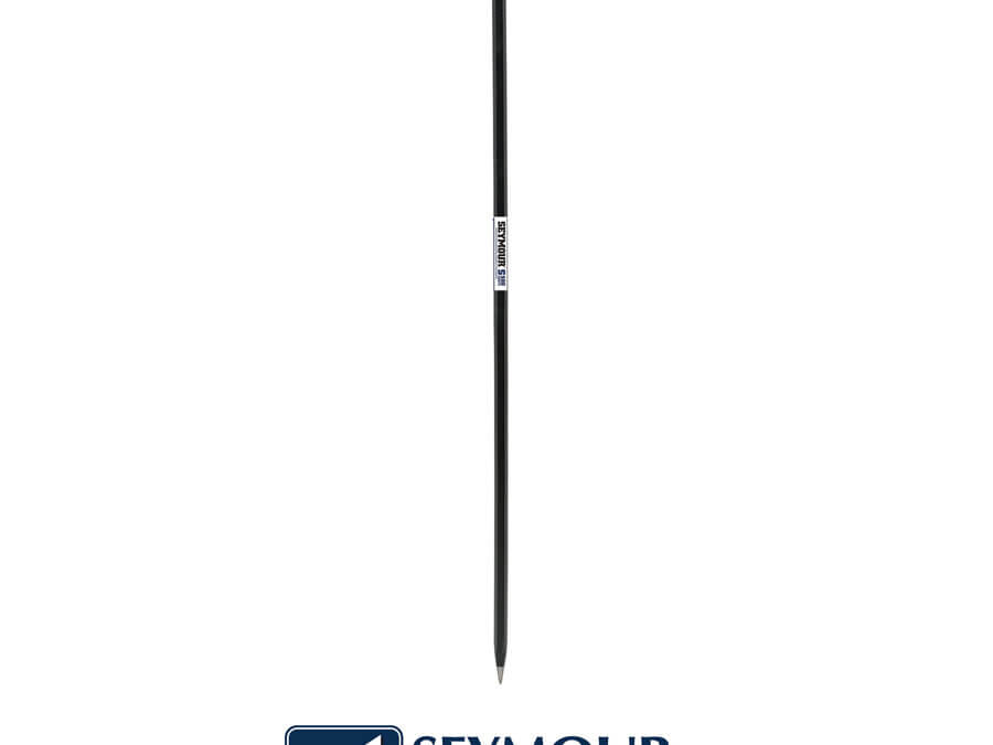 Seymour Midwest San Angelo Bar, 72″ x 1″ Hex Shank, Chisel Head & Diamond Point, 17 lb.