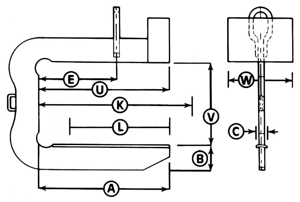 Coil Lifter Dimensions Coil Lifter Dimensions