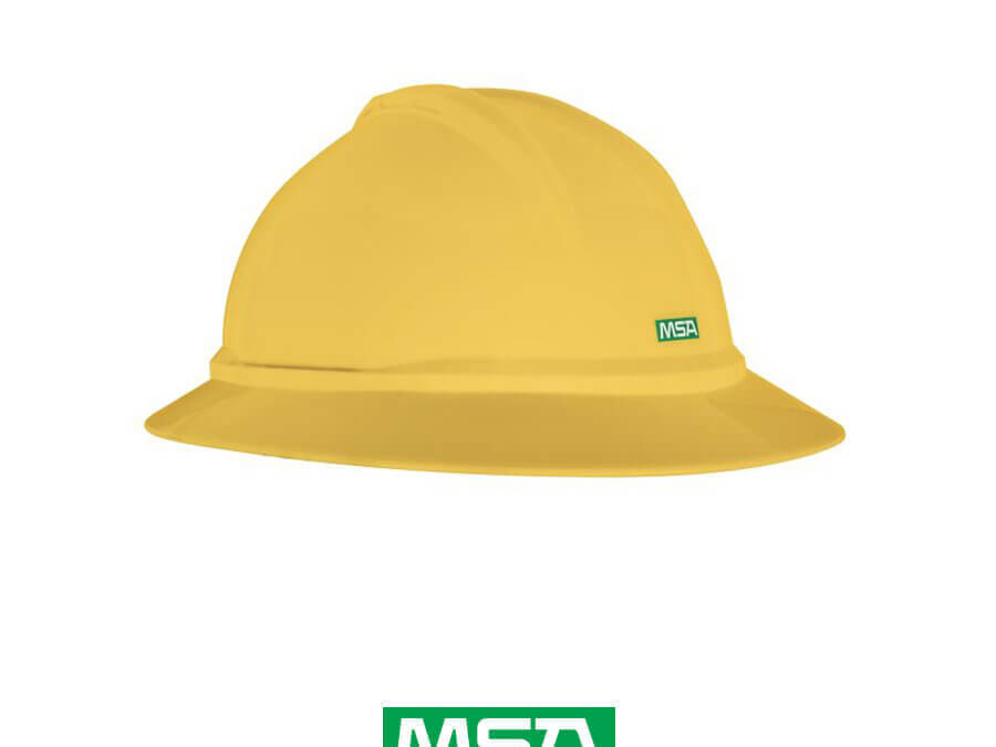 MSA V-Gard® 500 Non-Vented Full Brim Hard Hats