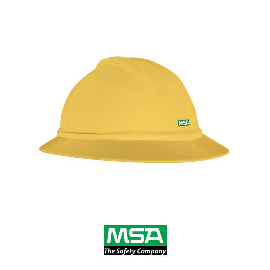 MSA V-Gard® 500 Non-Vented Full Brim Hard Hats