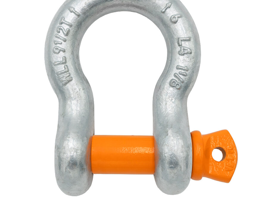 X100® Carbon Steel Screw Pin Anchor Shackles