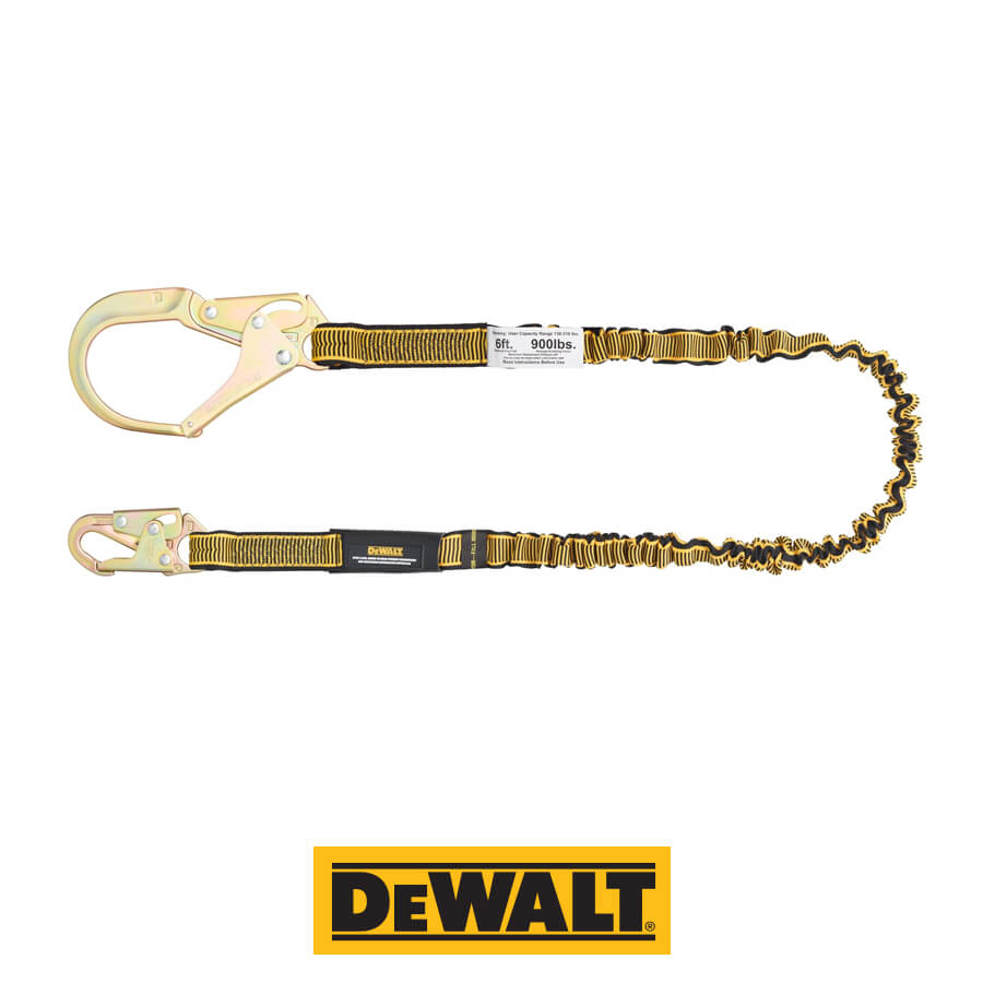 DeWalt 6 Ft. Internal Energy Absorber – Elastic Lanyards