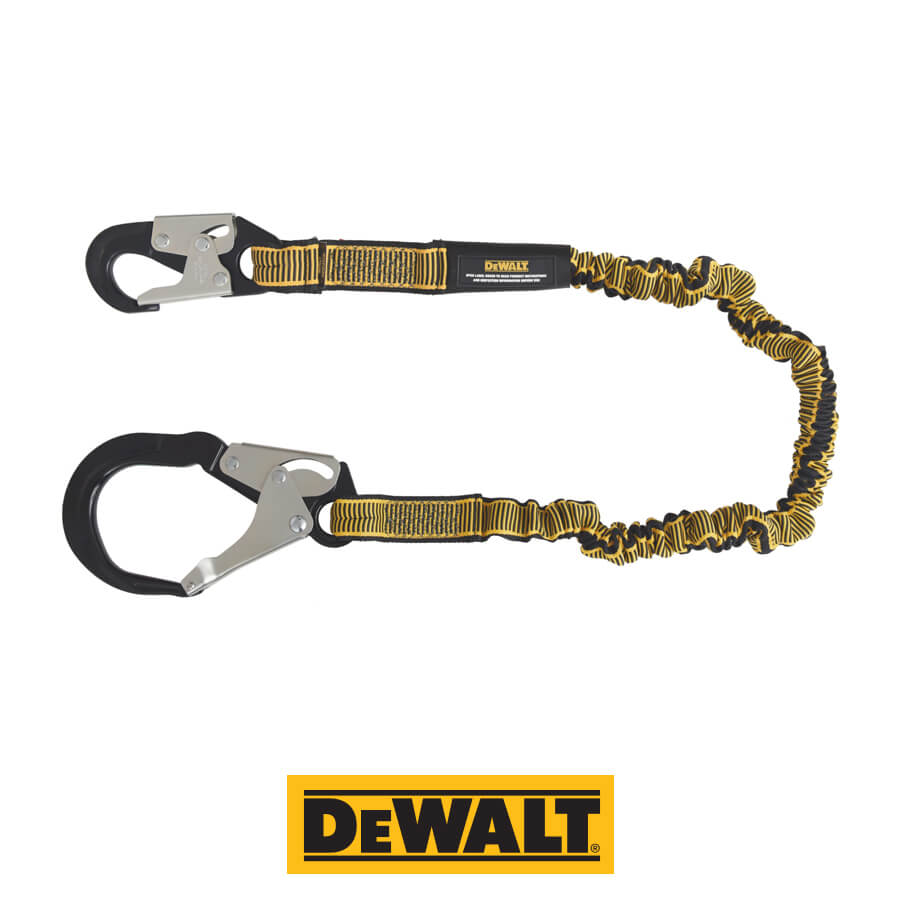 DeWalt 6 Ft. Internal Energy Absorber – Stretch Lanyards (4′ to 6′ / 1M – 1.5M)