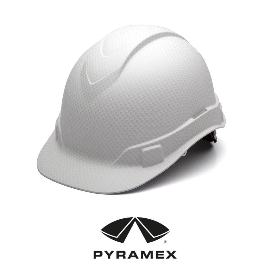 Pyramex® Ridgeline® Hydro Dipped Cap Style – Matte White Graphite Pattern