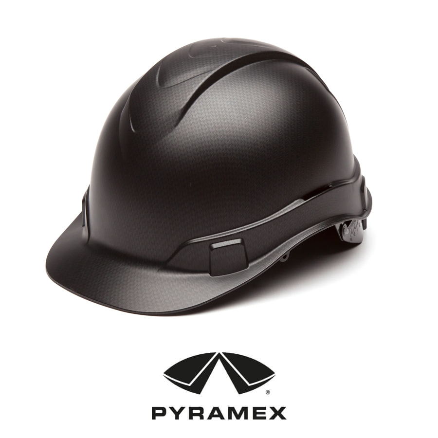 Pyramex® Ridgeline® Hydro Dipped Cap Style – Matte Black Graphite