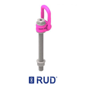 RUD VLBG Load ring, metric thread with variable length, with locknut and washer