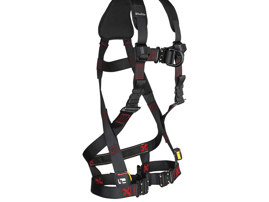 FallTech® FT-Iron™ 2D Climbing Non-Belted Full Body Harness, Quick Connect Adjustments 8141FD