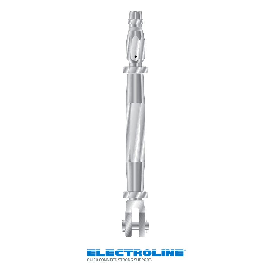 Electroline® Closed Body Clevis and Socket Turnbuckle