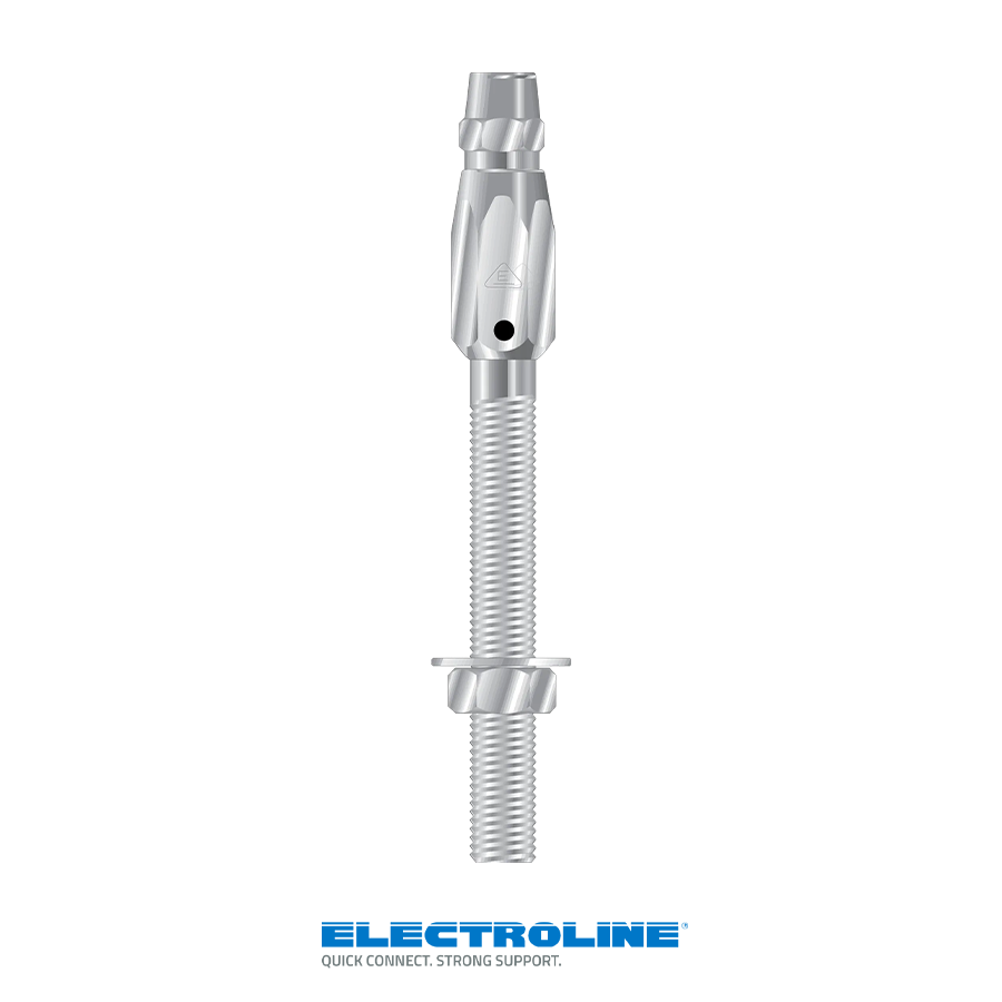 Electroline® Coarse Thread Stud Socket Fitting