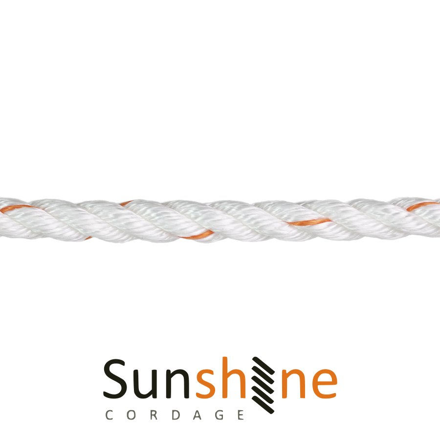 Sunshine Cordage 3 Strand Polydac Combo Rope