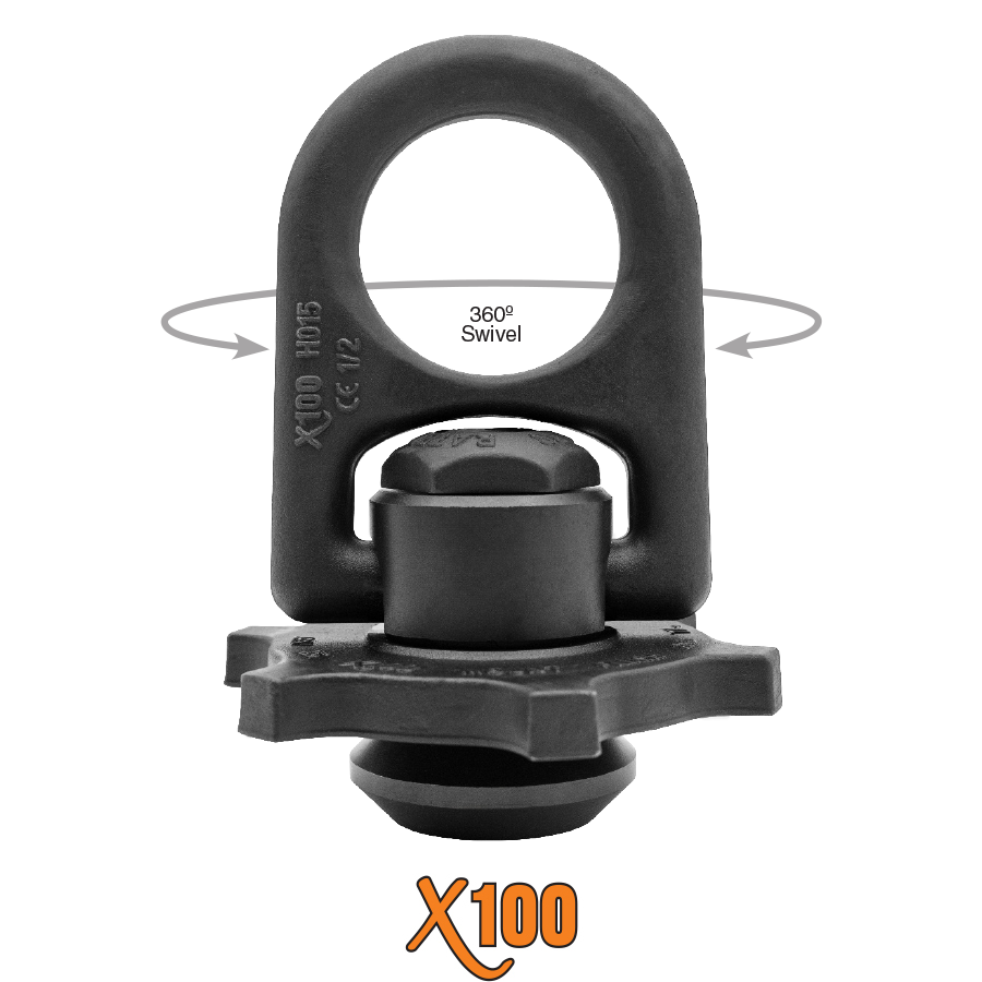X100® PlateMate™ Swivel Lifting Rings