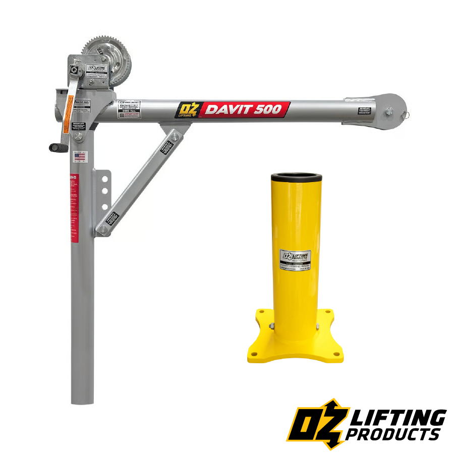 OZ Lifting Davit Cranes