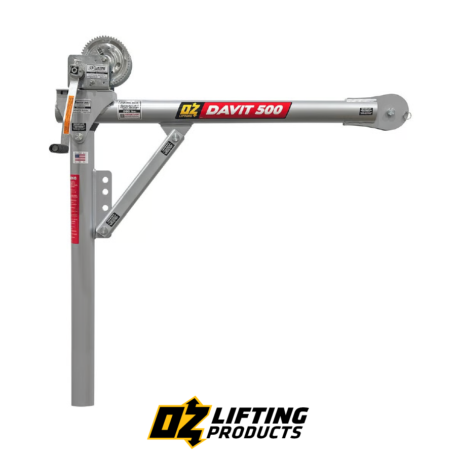 OZ Lifting Steel Davit Cranes