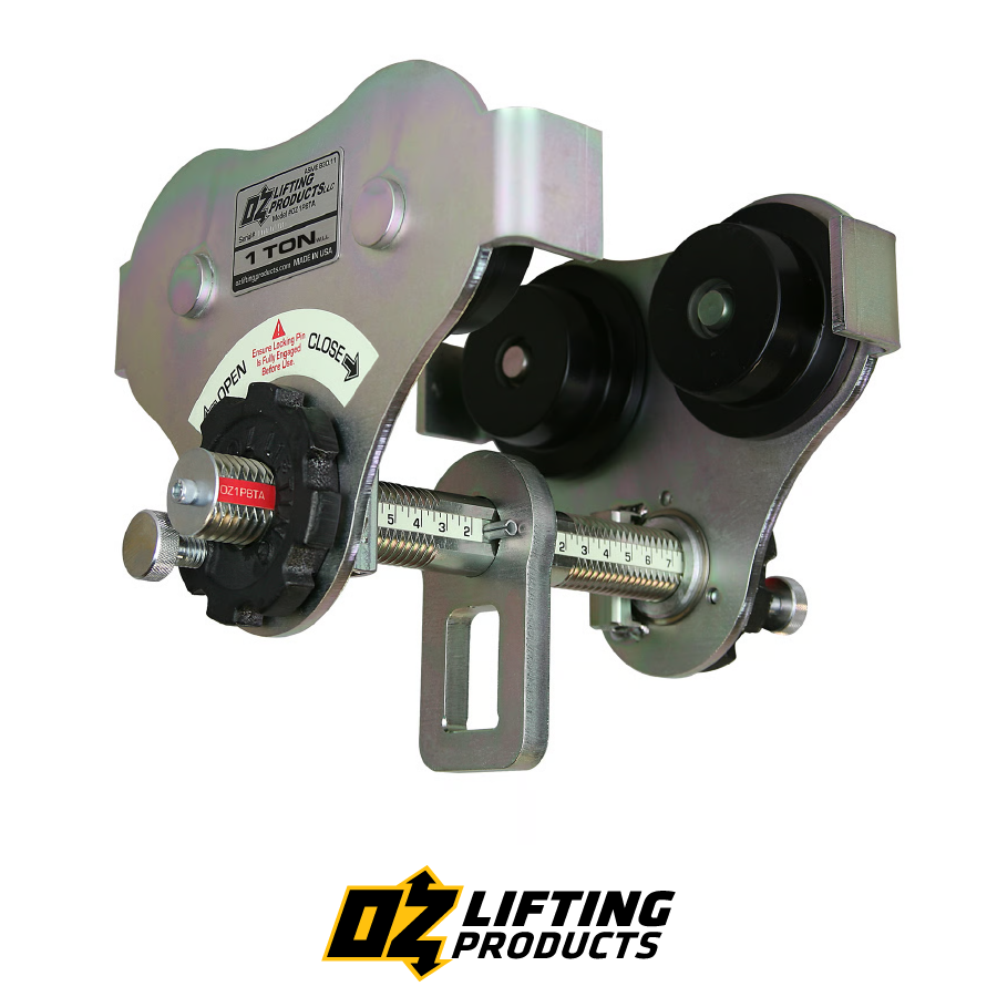 OZ Lifting USA Push Beam Trolleys