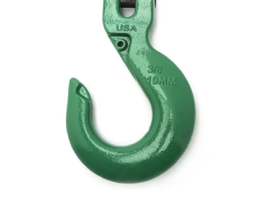 Campbell 1/2″ Quik-Alloy® PL Sling Hook, Grade 100, Painted Green