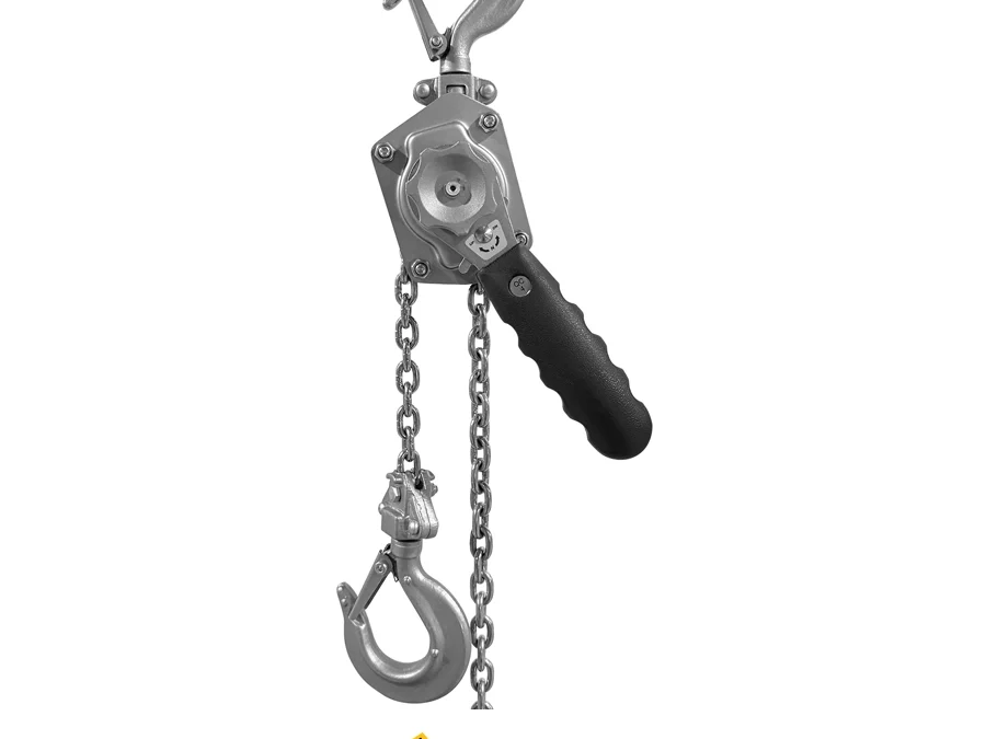 OZ Lifting Stainless Steel Lever Hoist 10ft Lift